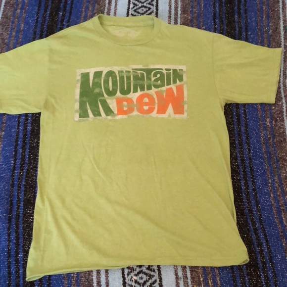 Mountain Dew Shirts Classic Mountain Dew Tee Shirt Poshmark